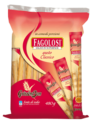 Grissini éclats de sel format restaurant sachet