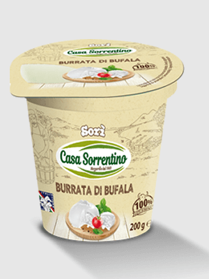 Burrata di Bufala 100% bufflonne 6x200g