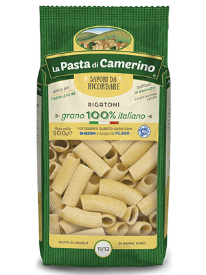 Rigatoni di camerino excellence 500g
