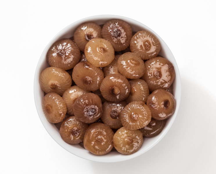 Petits oignons au vinaigre balsamique