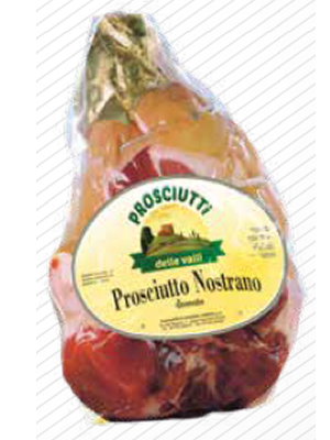 Jambon Cru Nostrano 100% Italien Désossé Pressé