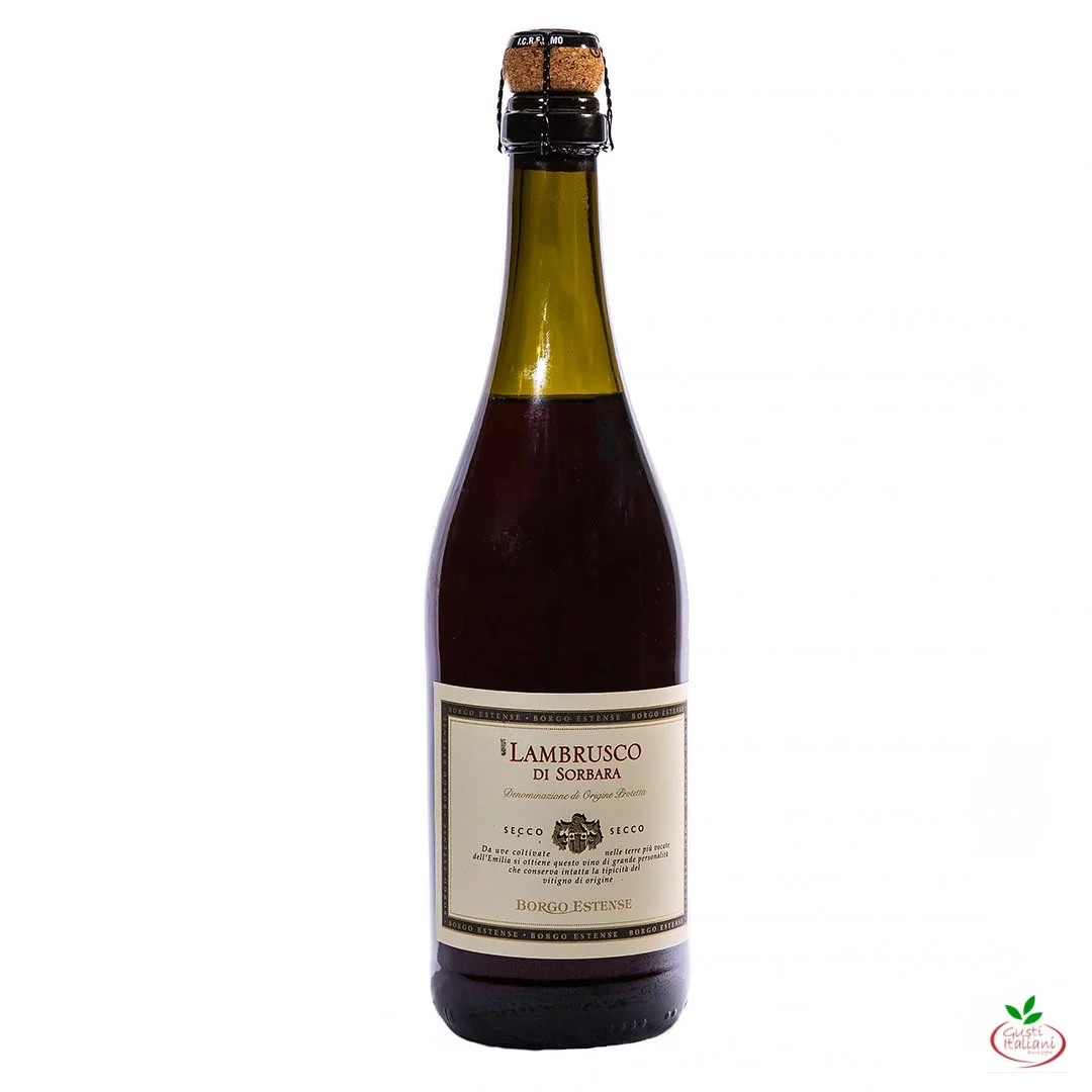 Lambrusco de Sorbara amabile rouge pétillant 75cl
