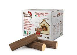 Bûchettes pur hêtre 100% Woody Brickets