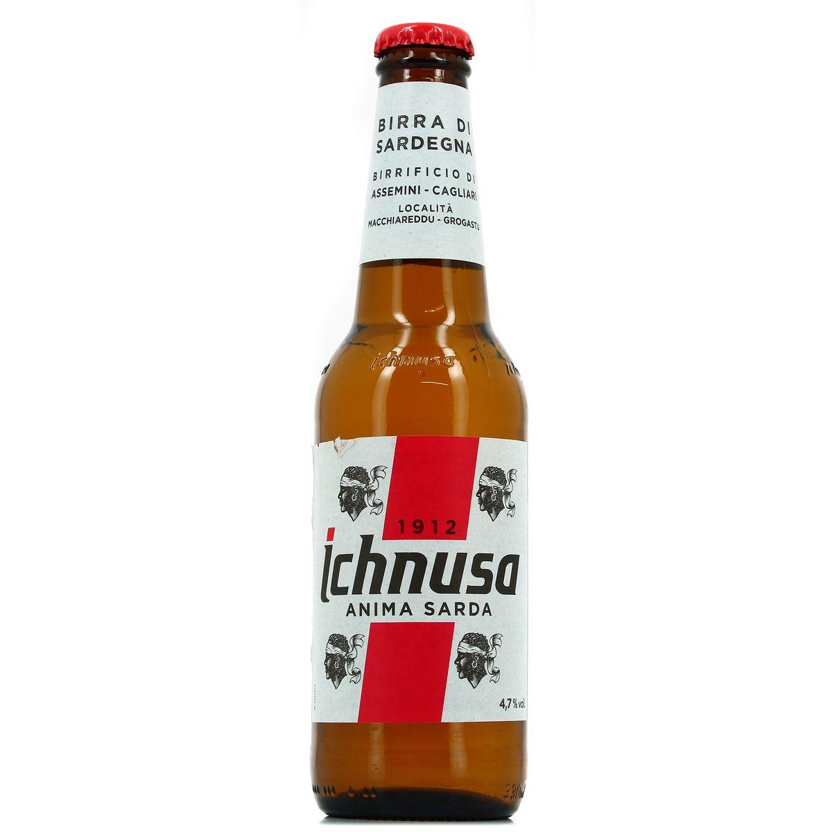 Bière Ichnusa bouteille 33cl x 3