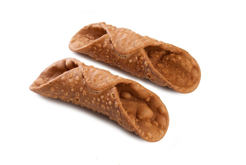 Cannoli siciliens vides grands 150g (6 pièces)