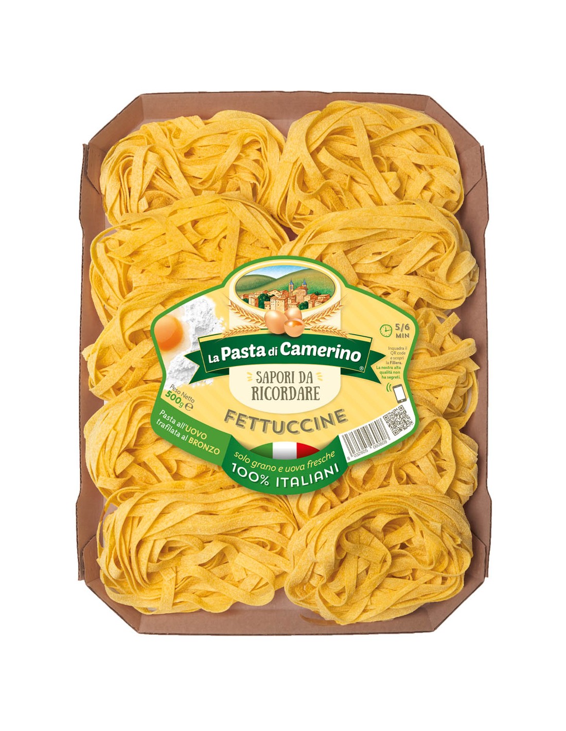 Fettucine Excellence di Camerino barquette 250g