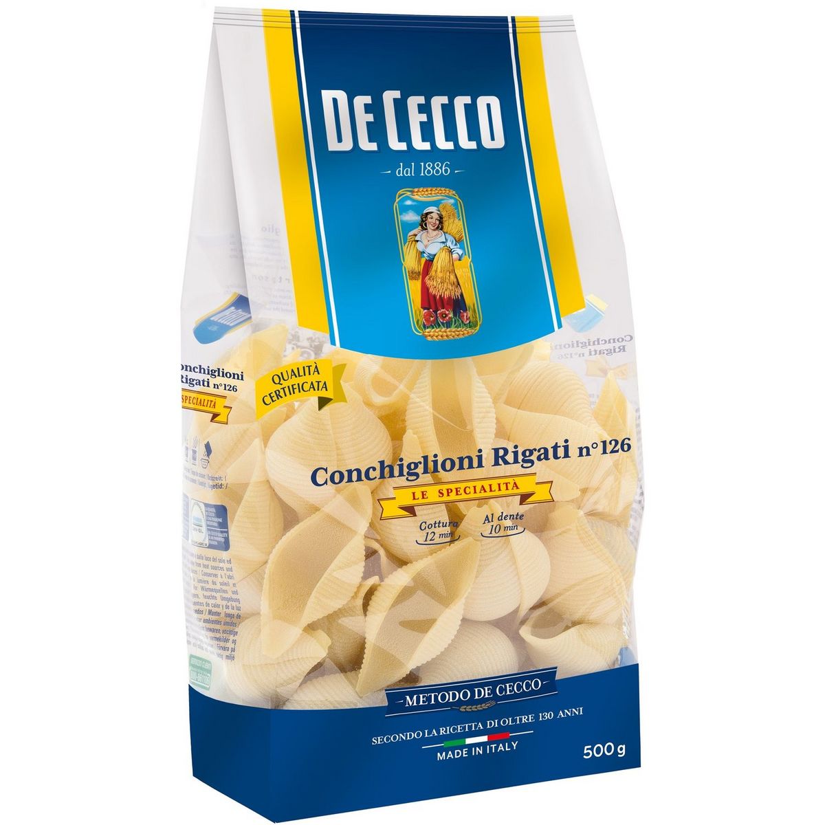 Conchiglioni De Cecco 500g