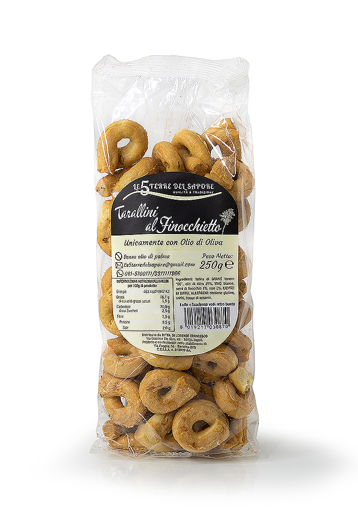 Taralli olio extra vergine 400g