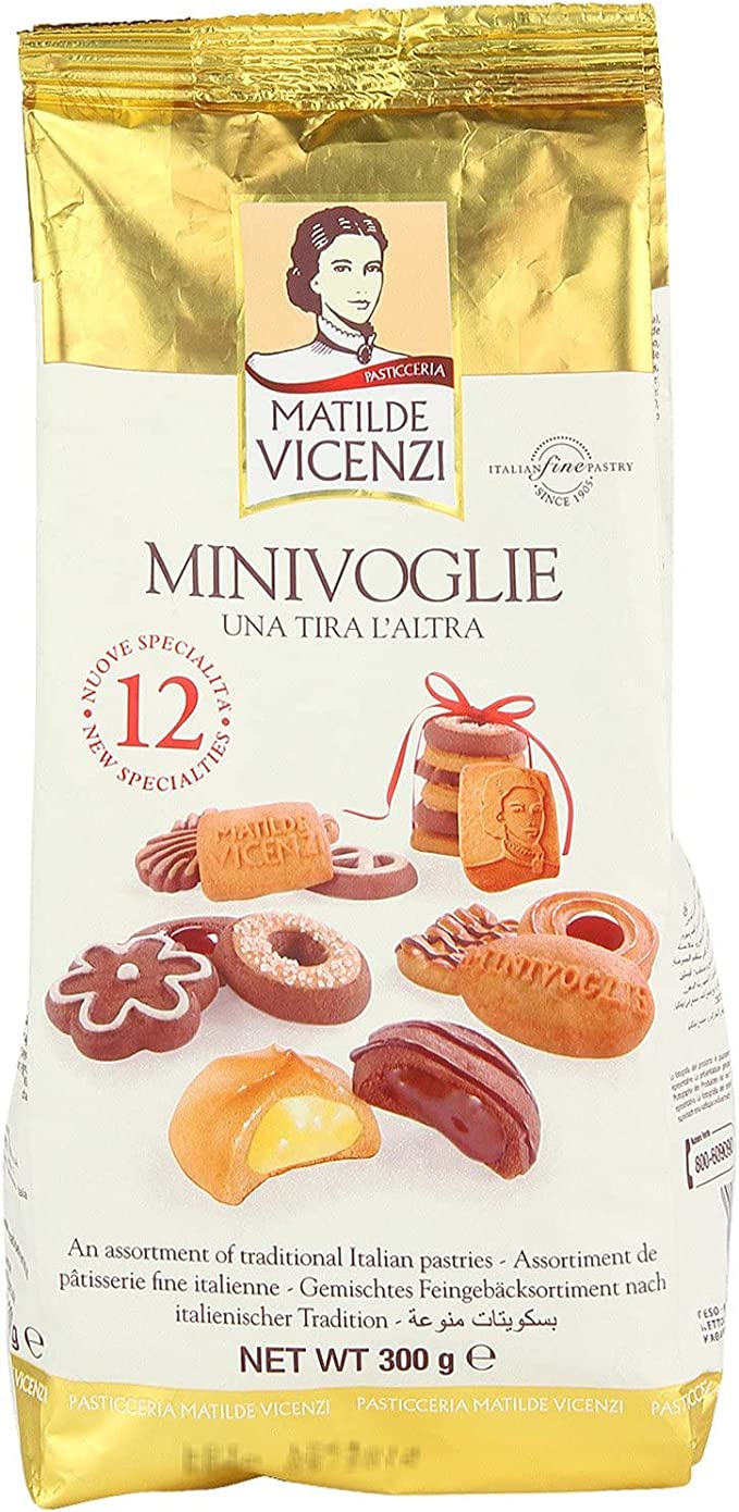 Assortiment biscuits Mini voglie Vicenzi 300g