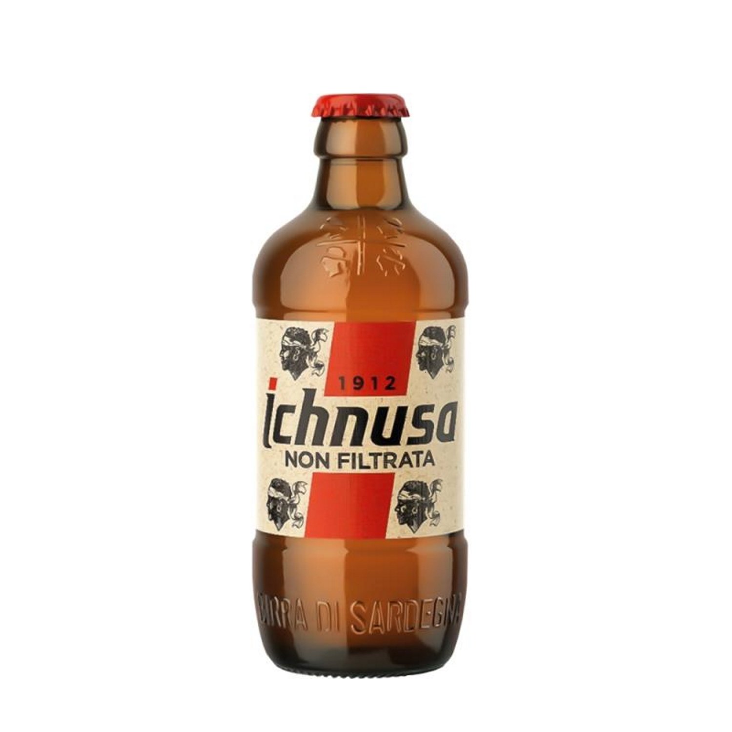 Bière Ichnusa non filtrée bouteille 33cl