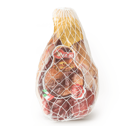 Jambon Cru Nostrano 100% Italien Addobbo nettoyé au couteau Désossé
