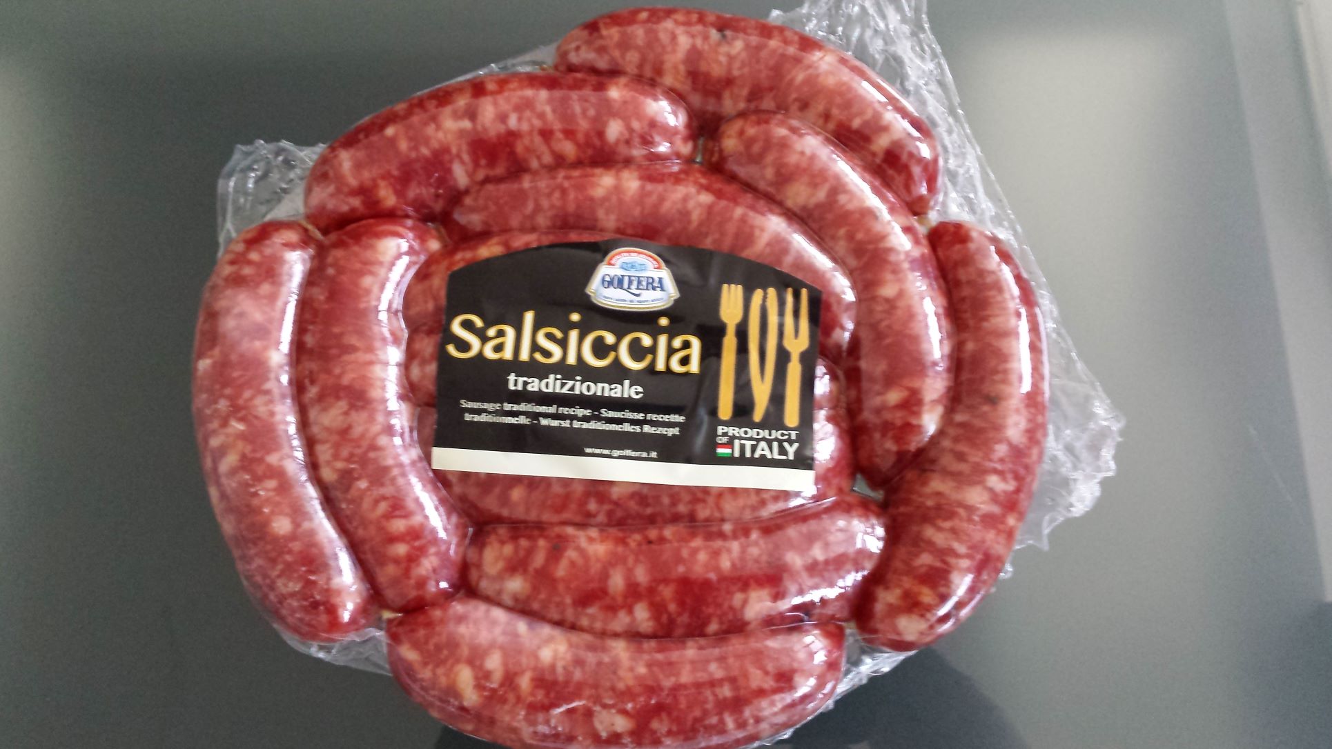 Saucisse fraîche Italienne tradition au fenouil