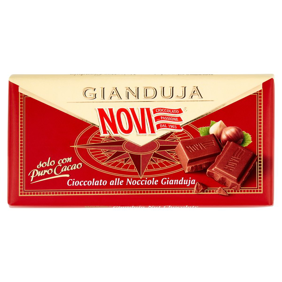 Chocolat Tablette Noisettes et Gianduja 100g