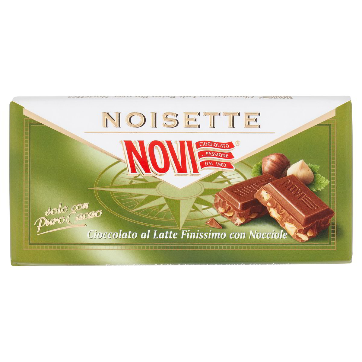 Chocolat Tablette chocolat au lait et noisettes 100g