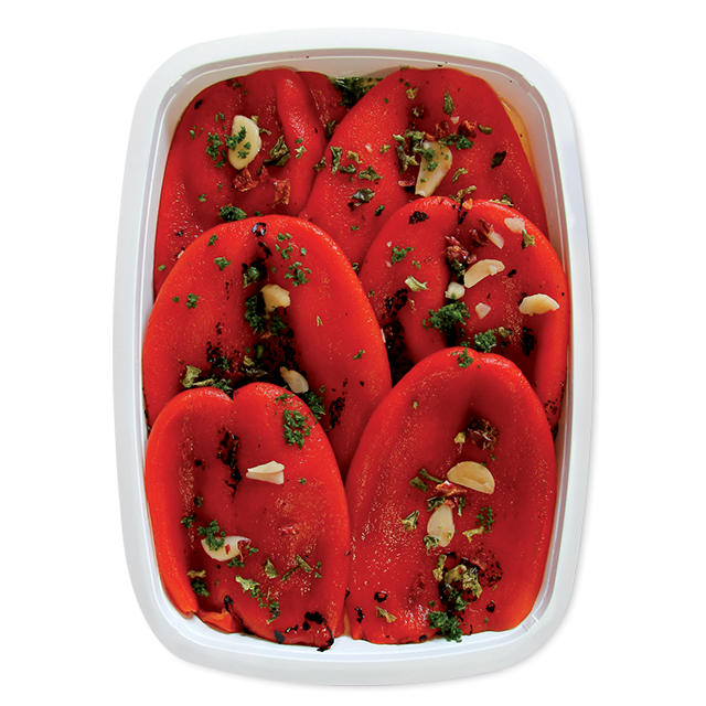 Poivrons Grillés à l'Huile