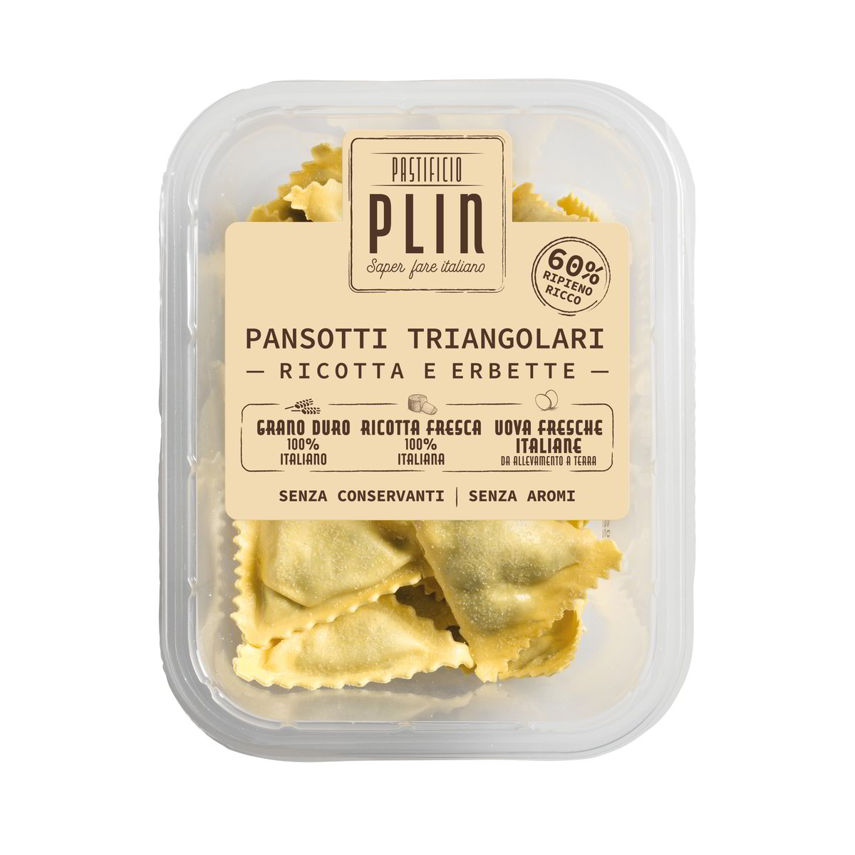 Pansotti Ricotta épinards