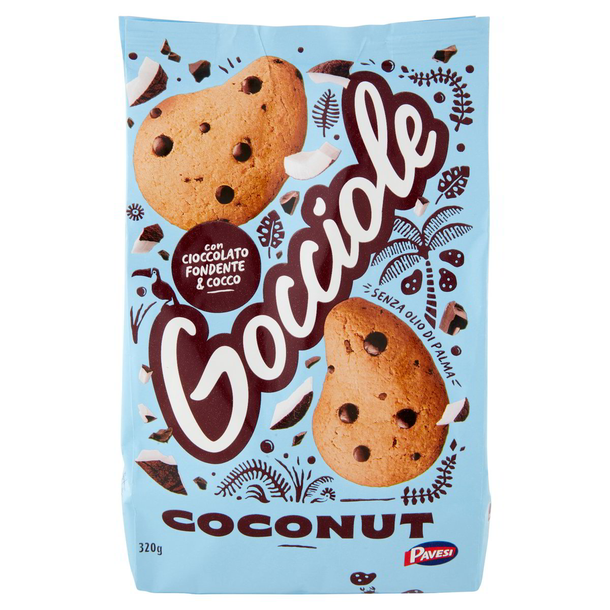 GOCCIOLE chocolat fondant et noix de coco 320g