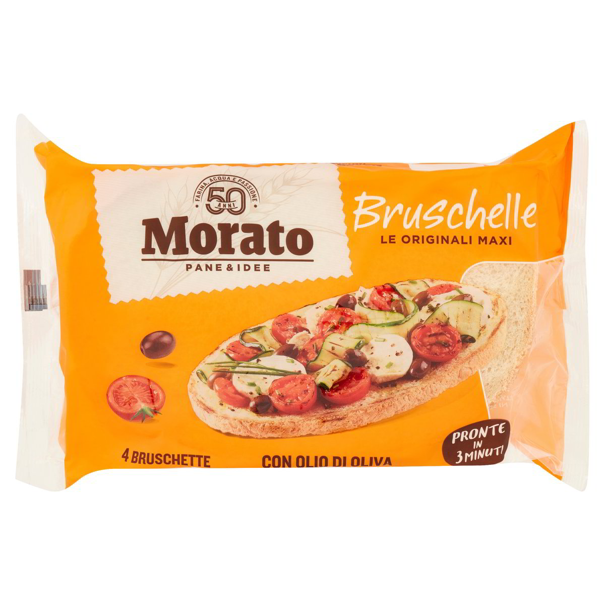 Bruschetta à l'huile d'olive 400g (4X100g)