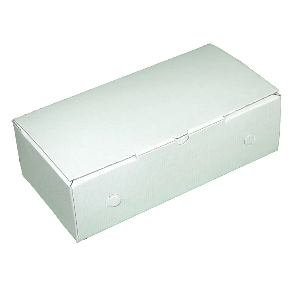 Boite Calzone Blanche 19X31X7 cm X 100