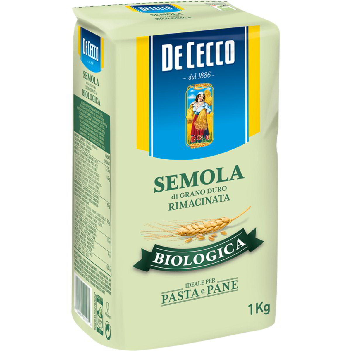 Farine de blé dur Bio De Cecco