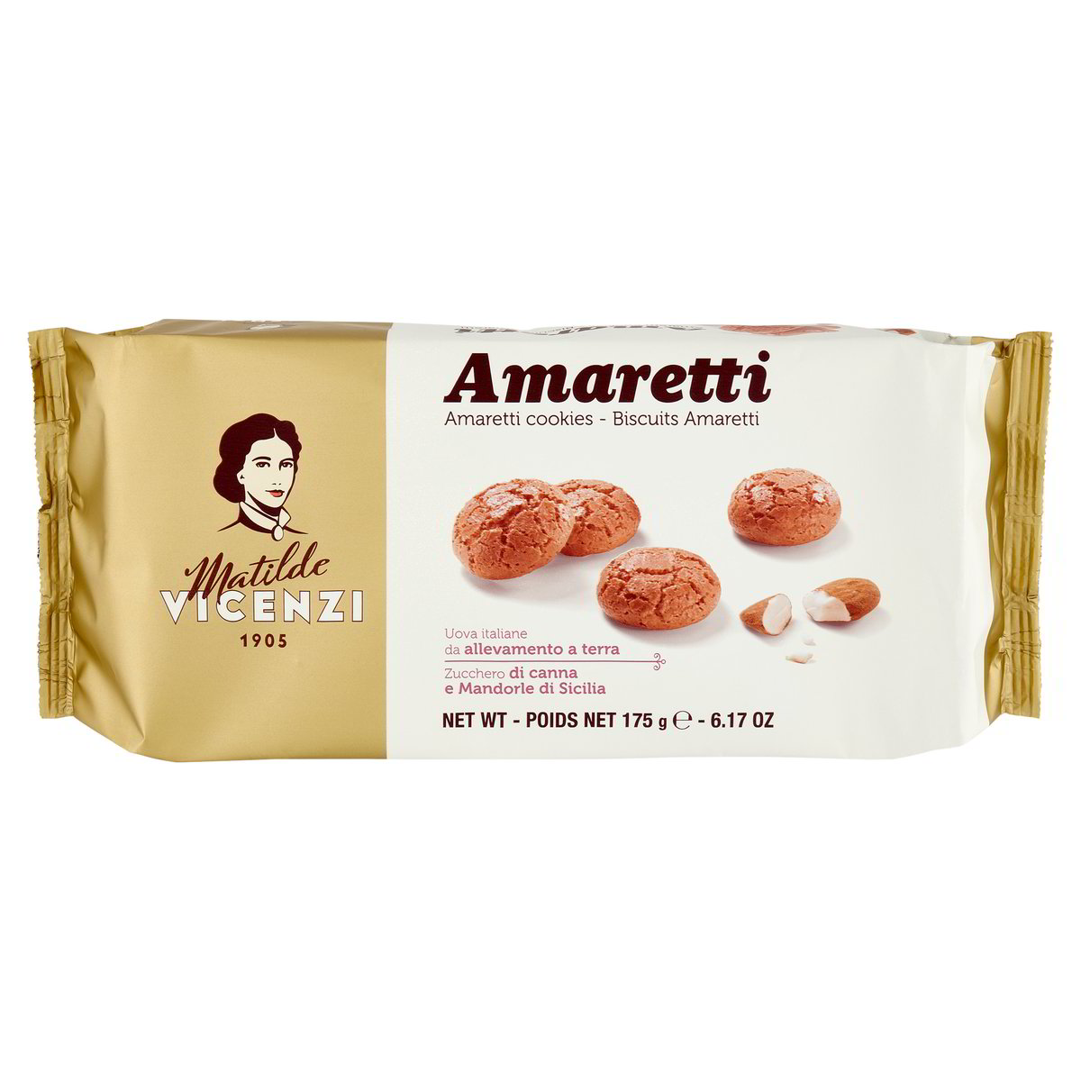 Biscuits Macarons AMARETTI amandes 175g