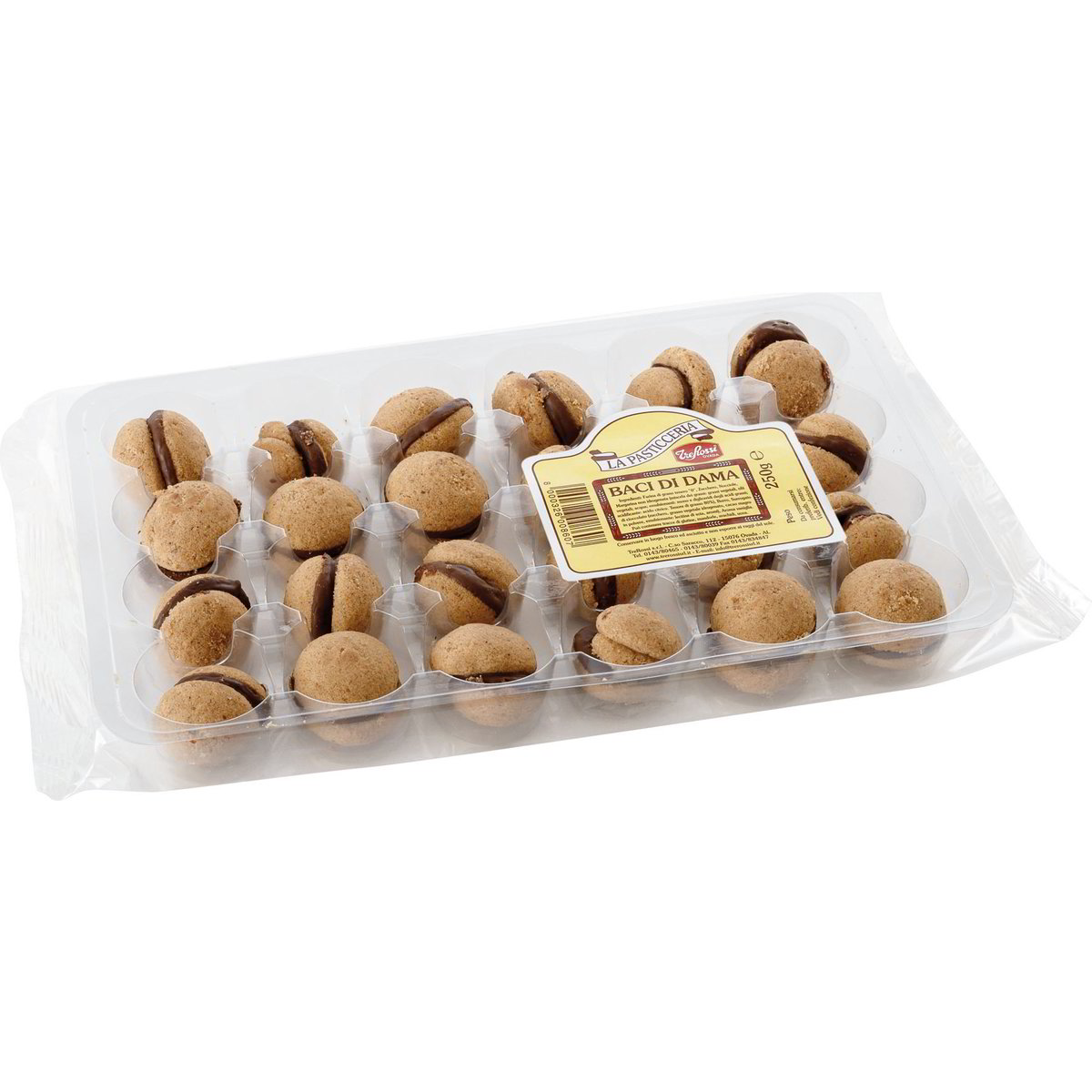 Baci di dama chocolat 250g