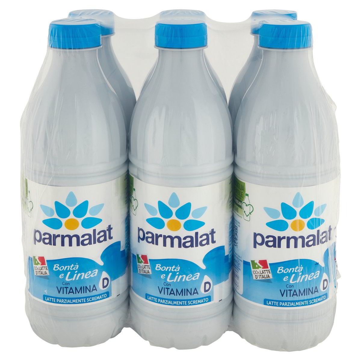 Lait Italien 1/2 écrémé Parmalat x 6