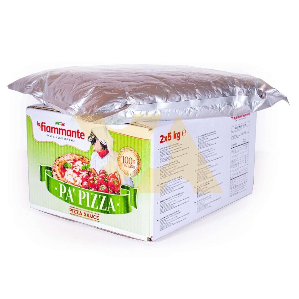 Polpa fine pizza Bag in Box 2X5L