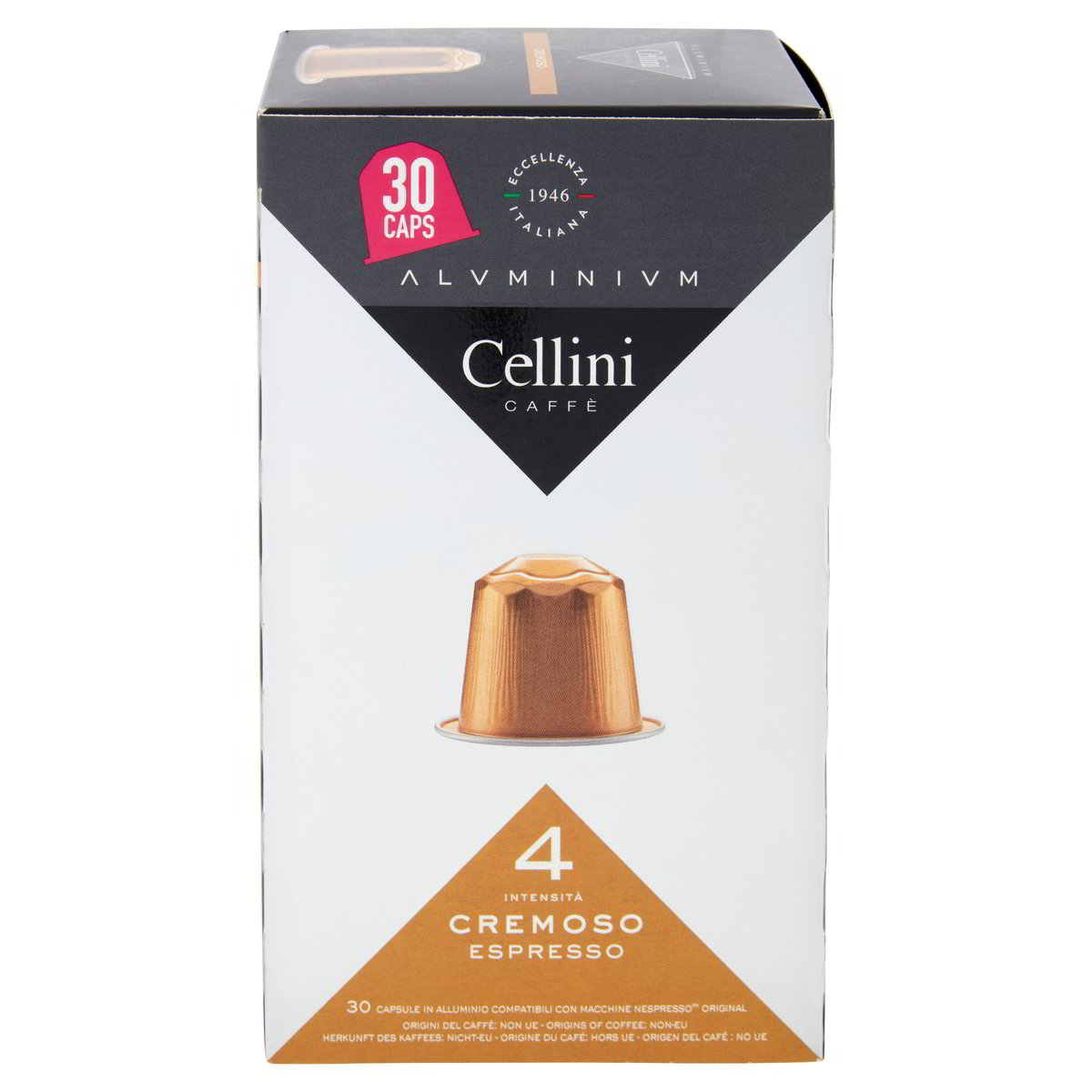 Capsules de café Cremoso Compatible Nespresso X30