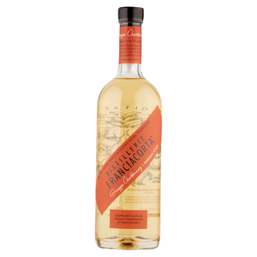 Grappa Chardonnay Franciacorta 50cl 38° Vieillissement en barrique