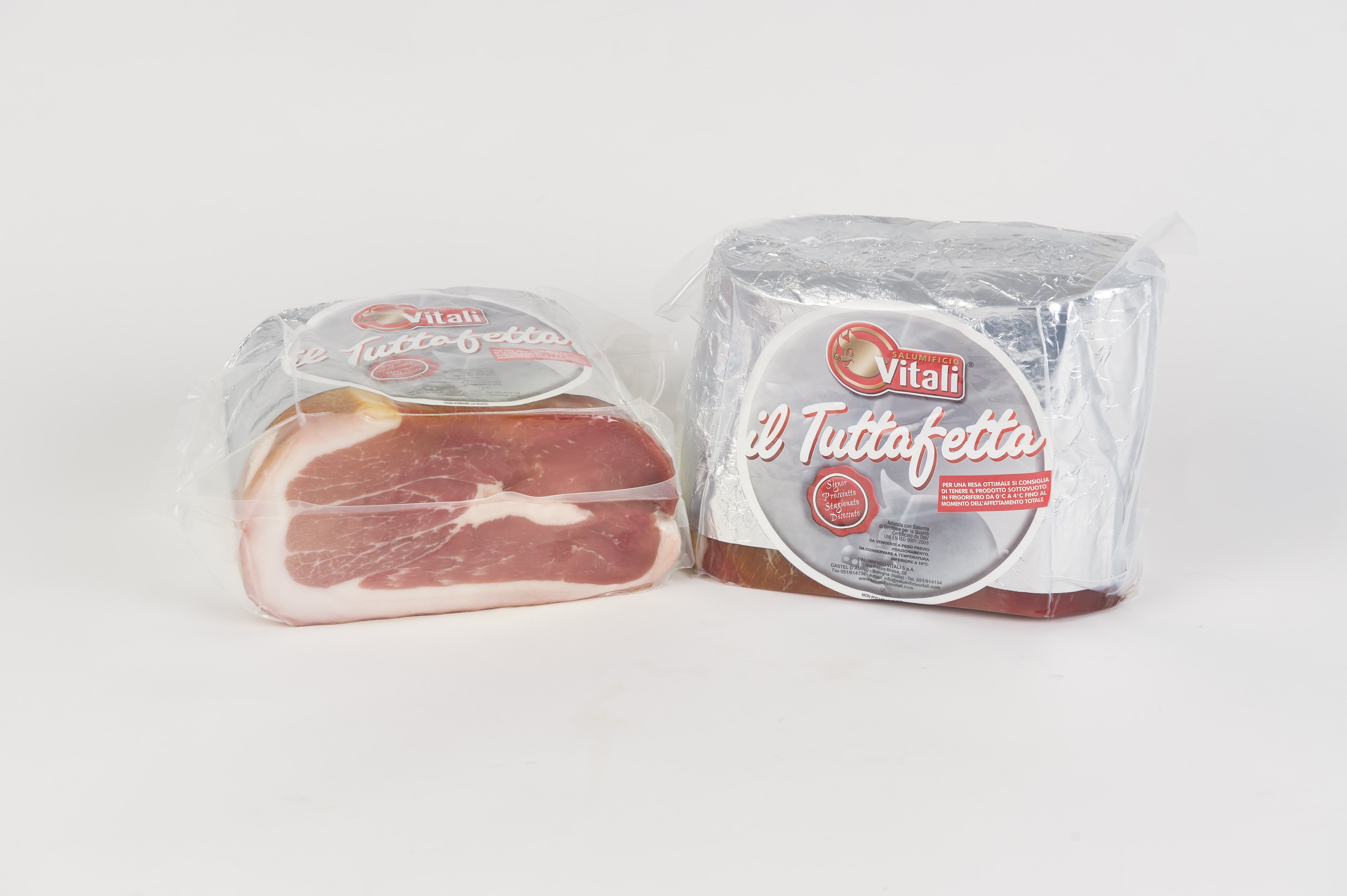 Jambon Cru 1/4 prontafetta prêt à tranché sans perte 2.5kg