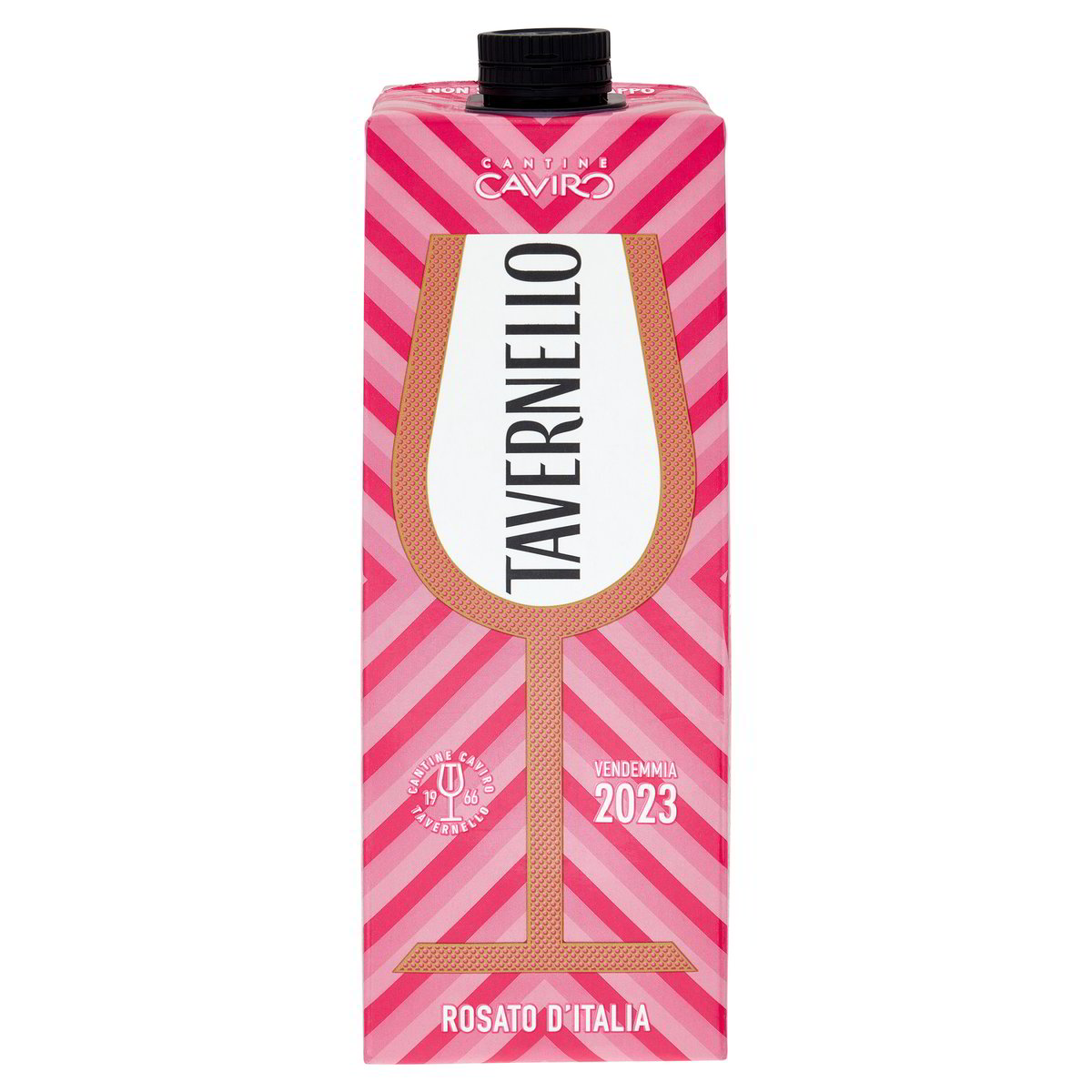 Tavernello vin rosé 11° tranquille 1L