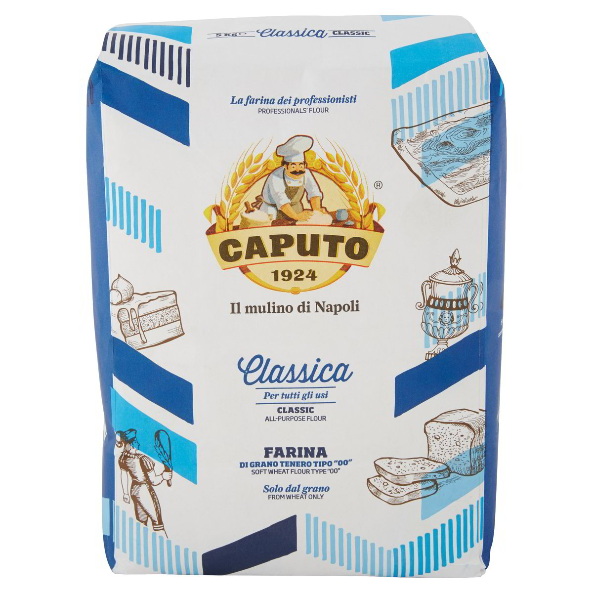 Farine 00 Bleue Classica Caputo 5kg