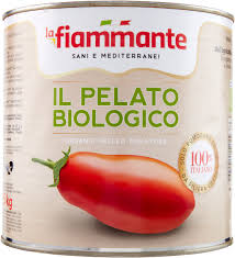 Tomates pelées Biologique La fiammante 6 X 2.5kg