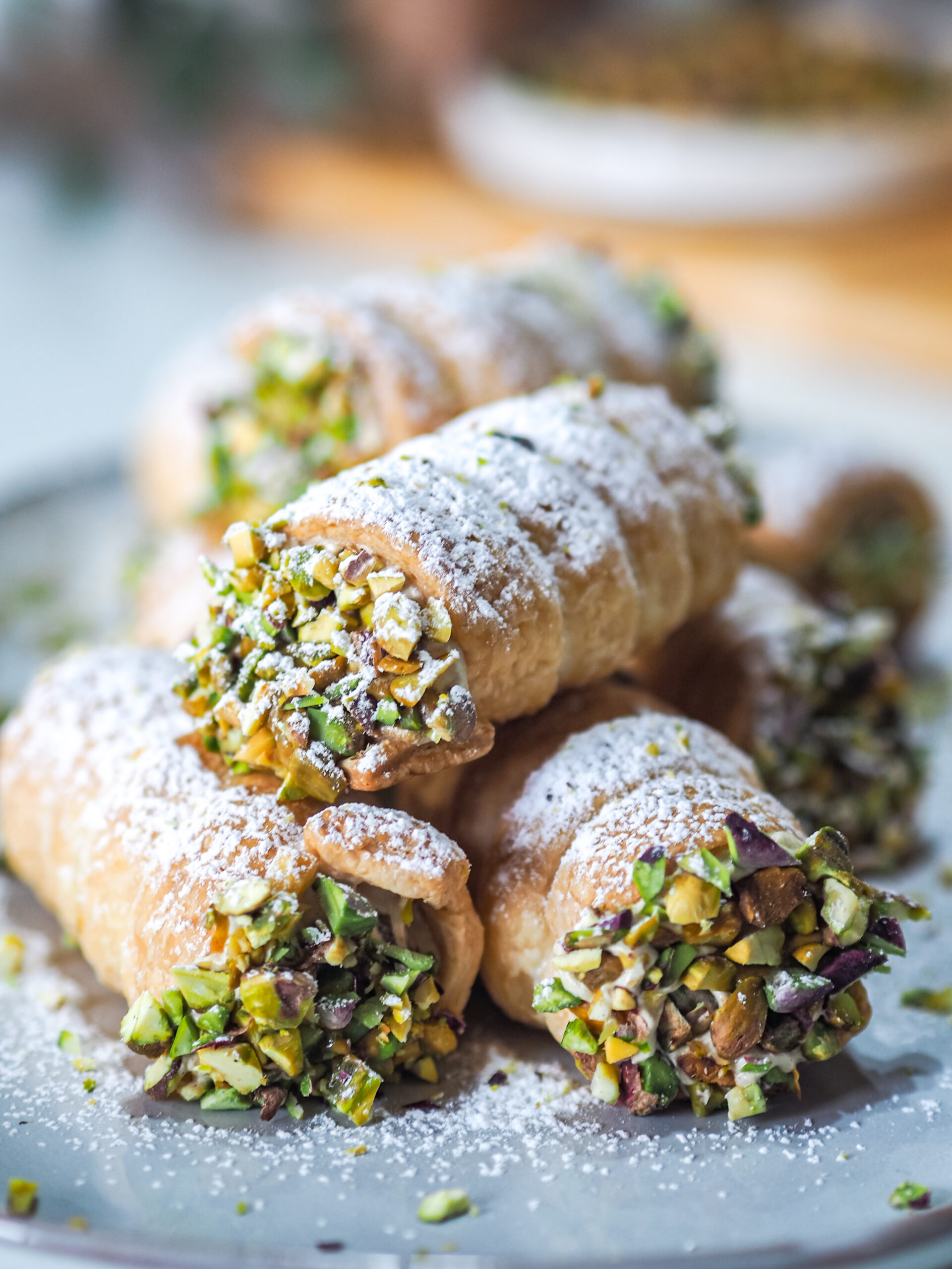 Cannoli Sfoglia crème de pistache 1.5 kg