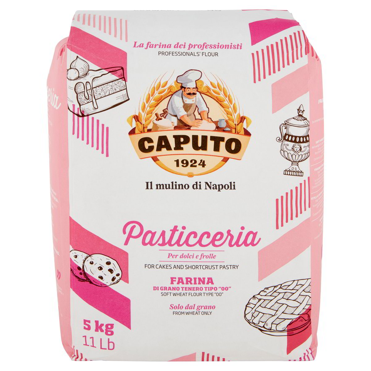 Farine 00 Pâtisserie Caputo 5 kg