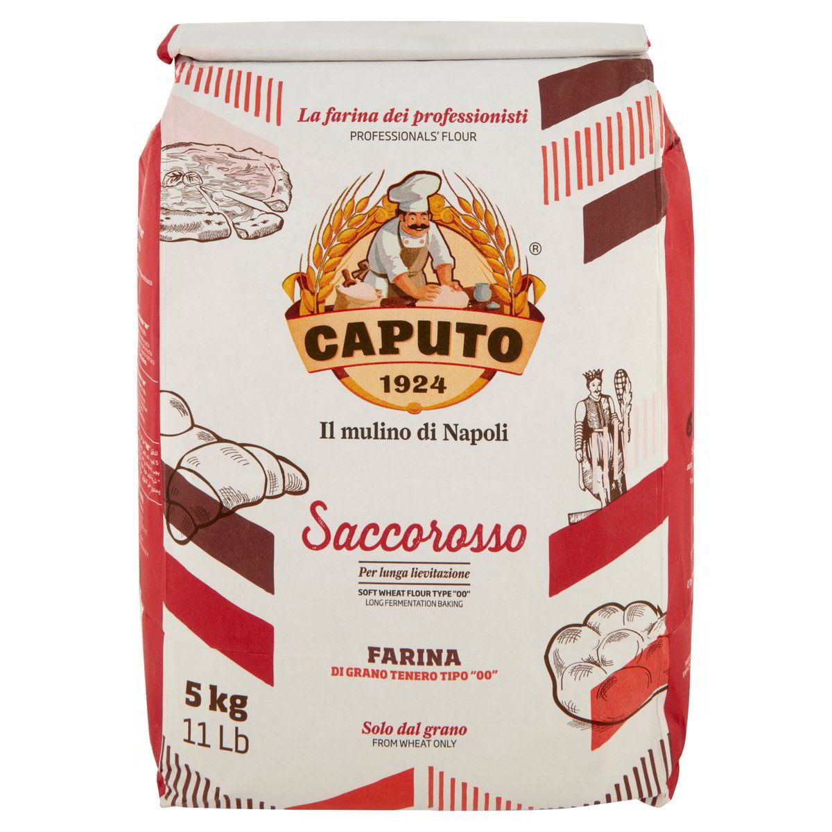 Farine 00 Rouge Caputo 5 kg
