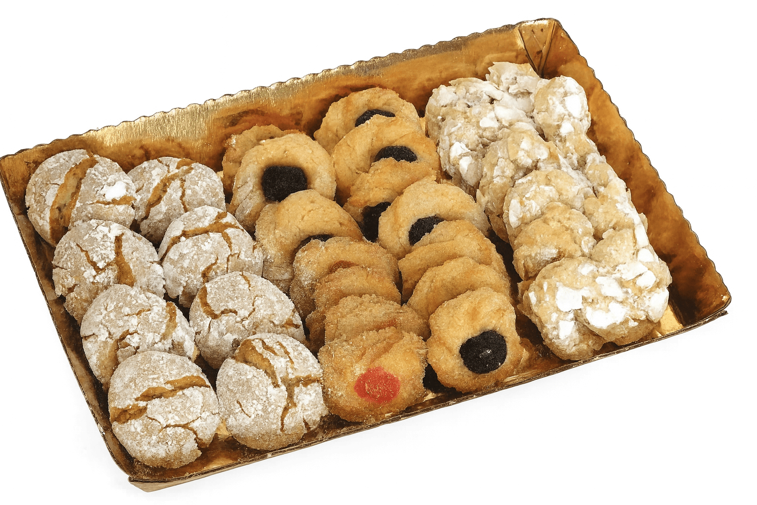 Plateau assortiment de biscuits aux amandes 1.5 kg