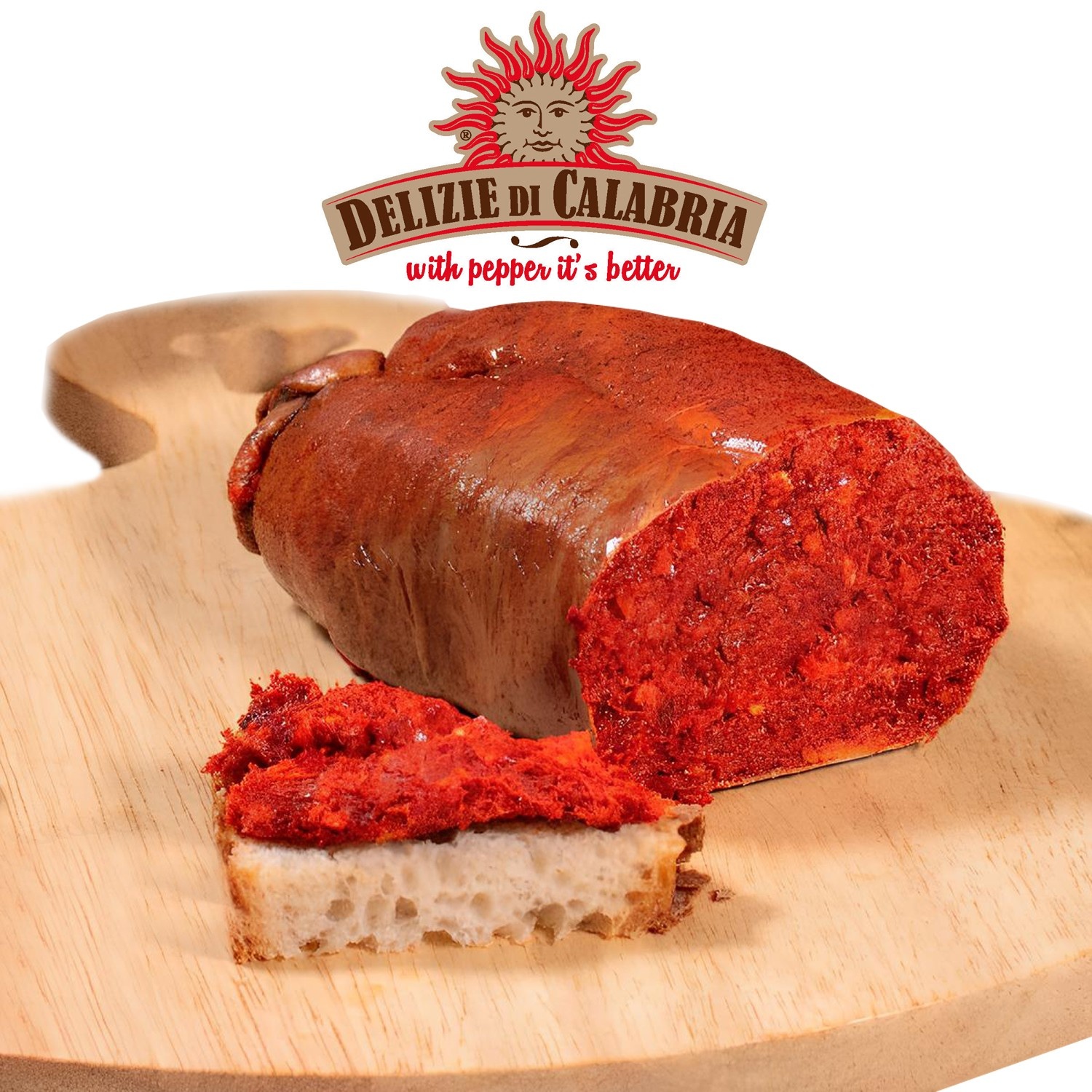 Nduja de Spilinga en format traditionnel 400g