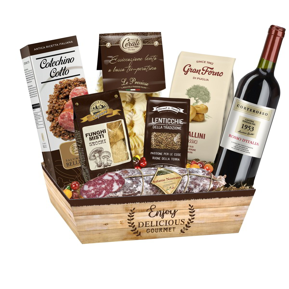 Coffret de noël Ortensia