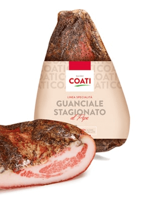 Guanciale au poivre SV 1kg