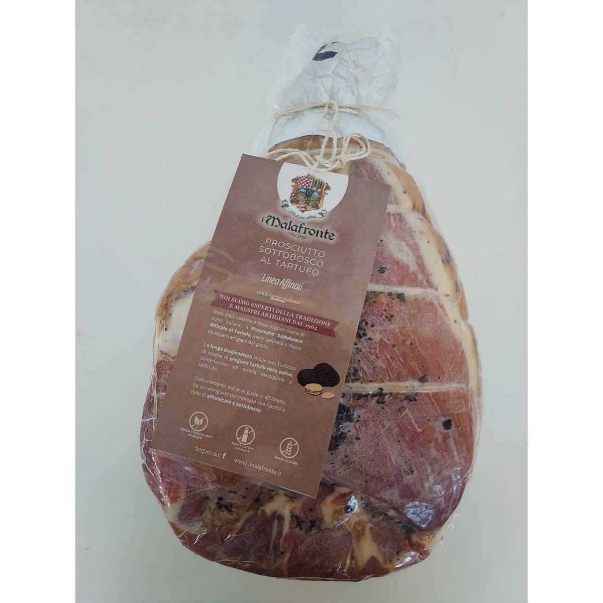 Jambon cru à la truffe désossé Malafronte