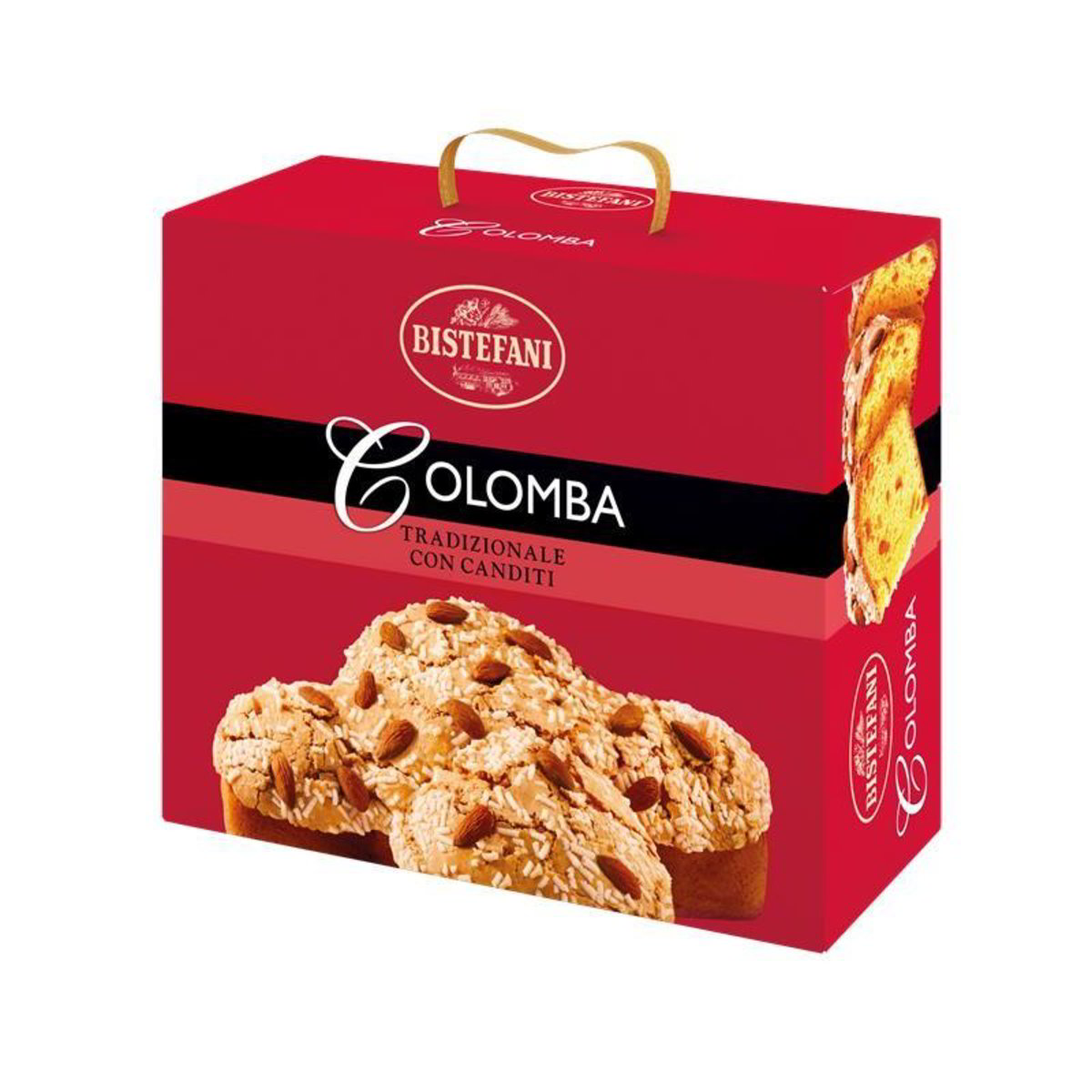 Colombe de pâques traditionnelle avec fruits confits Bistefani 700g